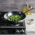 thumbnail image 5 of Gibson Home Stargaze Debossed 13" Carbon Steel Wok, 5 of 6