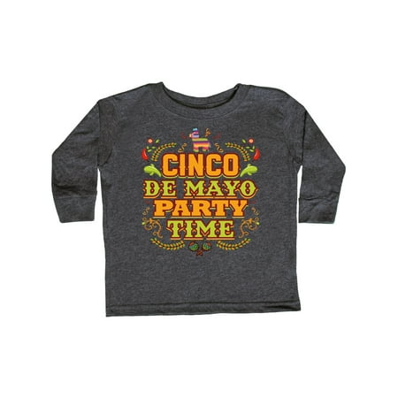 

Inktastic Cinco de Mayo Party Gift Toddler Boy or Toddler Girl Long Sleeve T-Shirt