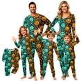 thumbnail image 7 of Halloween Family Matching Pajamas Sets, Halloween Family Daily Leisure Loungewear, Pumpkin Holiday PJS Sleepwear, Seasonal Halloween Party Family for Home Relaxation Casual Wear Indoor, 7 of 7