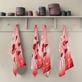 thumbnail image 5 of SKYSONIC Valentine's Day Love Heart Kitchen Towel Set of 1, Super Soft Absorbent Hand Towel Tea Towel Home Restaurant Tableware Cleaning Rag for Kitchen, Hotel, Beach, Bathroom, Gym, etc., 5 of 7