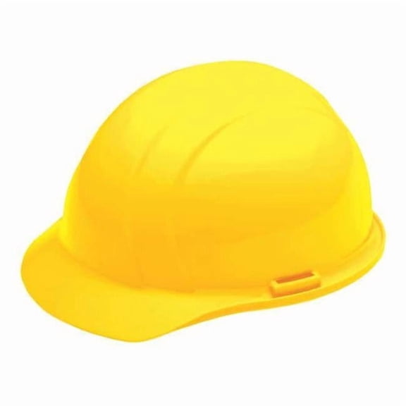 Hard Hat, Americana, Polyethylene, 4 Point Ratchet, Type 1, Class E, Yellow