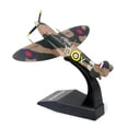 thumbnail image 2 of 1:72 WWII UK Spitfire Fighter Model Military Fighter Aircraft Model Alloy Simulation Collection Display, 2 of 16