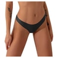 thumbnail image 2 of Wiueurtly Underwear for Women Trendy Basic Elastic Comfortable Sexy Solid Color, 2 of 7