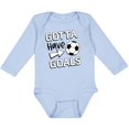 thumbnail image 3 of Inktastic Gotta Have Goals- Soccer Boys or Girls Long Sleeve Baby Bodysuit, 3 of 5