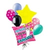 7 pc You're a Badass Mom Happy Mother's Day Balloon Bouquet Party Decoration