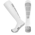 thumbnail image 1 of Elite Athletic Compression Socks - Over The Calf | Perfect for Soccer, Football, Baseball, Basketball, Hockey - All Sports Performance (White - Large), 1 of 2