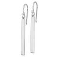 thumbnail image 3 of Auriga Fine Jewelry Mother's Day Gift 925 Sterling Silver Rh-plated Bar Dangle Earrings for Women, 3 of 6