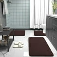 thumbnail image 7 of Thick Memory Foam Bath Mat Rug 24x16, Extra Soft Absorbent Bathroom Rug, Quick Dry Bath Mats, Non-Slip, Machine Washable Carpet for Bathroom, Tub and Shower, Home Decor Accessories, Beige, 7 of 7