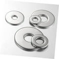 thumbnail image 6 of Bybiment (500PCS) 1/8" x3/8 Steel 304 Metal Flat Washers for Screws and Bolts, for Factory Maintenance, Kitchen, Shop, and Construction, 6 of 6