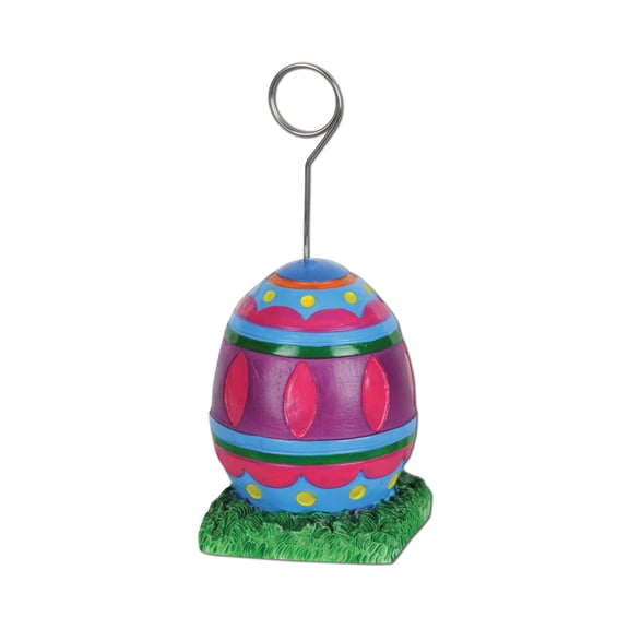 Easter Egg Photo Balloon Holder 6 Oz - 6 Pack