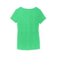thumbnail image 6 of District Made Ladies Perfect Tri V Neck Tee-L (Green Frost), 6 of 6