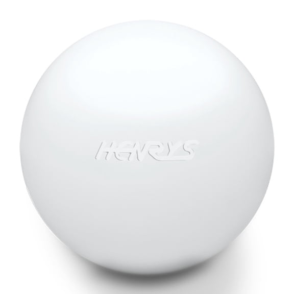 Henrys HiX Juggling Ball - 62mm - Made out of TPU plastic - PVC free - Single Ball (White)