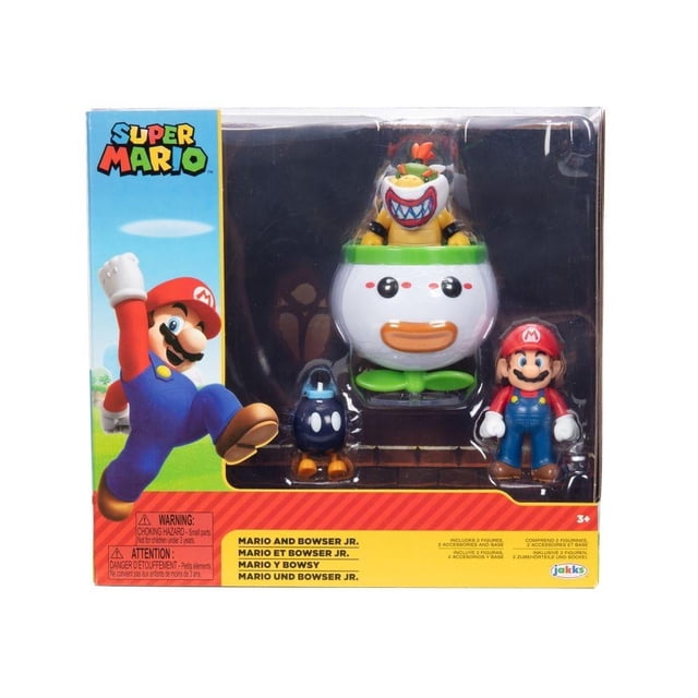 Figura Mario Bros 2pack de figuras de 2.5 pulgadas