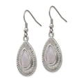 thumbnail image 3 of White Stainless Steel Earring Drop & Dangle Women'S Cat'S Eye Grey, 3 of 4