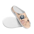 thumbnail image 3 of Easygdp Cute Ink Drawn Elephants Slippers for Women Mens Winter Warm Home Slippers Plush Slip on House Slippers for Indoor Outdoor Shoes-35/36, 3 of 7