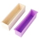 thumbnail image 5 of 900 ML Moldes de Silicona para Hornear, Molde de Jabón, Molde de Silicona para Tartas con Caja de Madera, Herramienta de Bricolaje para Hornear Tartas, Chocolates, Jabón Casero(Púrpura) Ecomeon no, 5 of 6