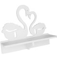 thumbnail image 1 of Estantes flotantes de pared Almacenamiento Estante de exhibición Organizador Estante Decoración hogar ZW260 Gloria Estante de pared flotante blanco, 1 of 9