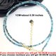 thumbnail image 1 of Moda piedras preciosas facetadas 2-3mm cuentas collar pulsera rosa cuarzo cristal lapislázuli gargantilla hombres mujer joyería fiesta regalo Tan Jianjun unisex, 1 of 2