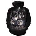 thumbnail image 3 of Sudadera con capucha de lobo en 3D para hombre, sudadera con capucha con estampado de lobo animal, chándales, chaquetas para hombre y mujer, sudadera con capucha divertida, envío directo, 3 of 5