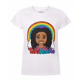 thumbnail image 1 of Tiana Toys And Me - Camiseta de manga corta oficial de Tiana Toys And Me con logotipo para niñas (Blanco), 1 of 2
