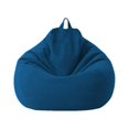 thumbnail image 1 of Lazy Sofa Cover Solid Color Retractable Outer Leathe r Old Clothe s Storage Cover Change and Wash Lazy Bag Cover, 1 of 2