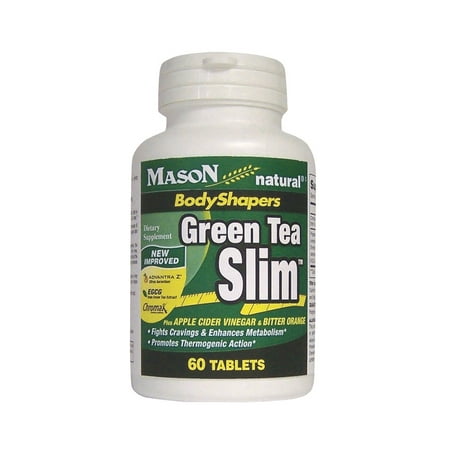 Mason Vitamins Green Tea Slim Tablets , 60 Ct