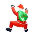 thumbnail image 4 of Inflables navideños colgantes de 1,8 m, decoración de Papá con LED, divertido adorno decorativo grande, para decoración del hogar y césped., 4 of 8
