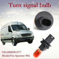 thumbnail image 3 of For Mercedes- Sprinter / 2006+ Side Wing Mirror Indicator Bulb Holder Mirror Turn Signal Bulb L&R, 3 of 5