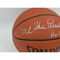 thumbnail image 2 of Earl The Pearl Monroe Autographed Spalding NBA Game Ball Basketball New York Knicks "HOF 1989" Beckett BAS QR #BS30425, 2 of 5