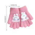 thumbnail image 3 of Kids Flip Top Gloves Convertible Mittens Half Finger Gloves Winter Warm Gloves for Boys Girls Outdoor Activities, 3 of 5