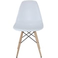 thumbnail image 3 of Modway Pyramid Dining Side Chairs Set of 2 in White, 3 of 4