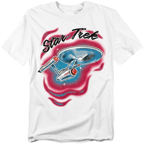 Star Trek - Trek Airbrush - Short Sleeve Shirt - Small