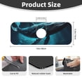 thumbnail image 2 of Pofeuu Vintage Blue Pattern Whale Print Splash Guard for Sink Faucet Sink Gadgets-Splash Guard Behind Faucet Drip Catcher for Kitchen, Bathroom,Sink Mat, 2 of 7