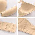 thumbnail image 3 of 2PC Bras for Women Seamless Wire Free Underwear Smooth Cups Full Coverage Lightly Lined Padding Comfort T-Shirt Bra, 3 of 4