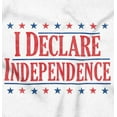 thumbnail image 2 of American Freedom Declare Independence Unisex Fleece Graphic Zip Up Hoodie Brisco Brands 2X, 2 of 6