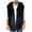 ZA-Black-mens winter coats, variant on Xcmzpl Men's Warm Faux Fur Hooded Waistcoat Short Vest Jacket Coat Sleeveless Outwear Open Front Furry Cardigan Fluffy Outwear Vests