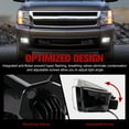 thumbnail image 6 of Fieryred LED Fog Light, Compatible with Tahoe and Yukon, Black, 6 of 7