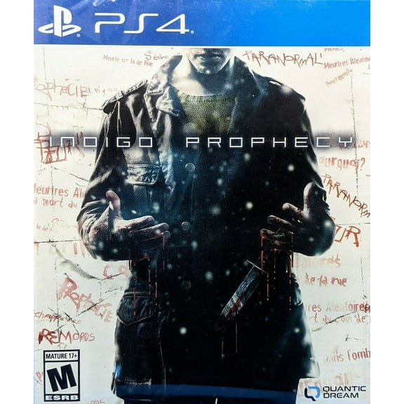 Restored Indigo Prophecy Lim. Run (Sony Playstation 4, 2020) Mystery Game (Refurbished)