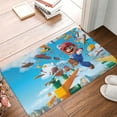 thumbnail image 5 of Lsque Mario Pattern Doormat, Durable Flannel Fabric, Waterproof Stain and Fade Resistant, Low Profile,Indoor Outdoor Door Mats, Easy Clean Patio Entrance Mat, 16x24in, 5 of 8