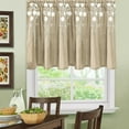 thumbnail image 5 of 1Pc Curtain Floral Curtains Kitchen Coffee Curtains Bedroom Rod Curtains Lace Short Curtains Lace Curtains 54 X 24 Inch 1 Panels, 5 of 9