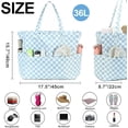 thumbnail image 2 of Bolsa Tote Bluboon Impermeable para Playa 44x20x40 cm Grande, 2 of 7