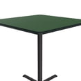 thumbnail image 4 of Correll Bxb36S-39 Cafe and Breakroom Tables - Square Bar Stool-Standing Height - Green, 4 of 5