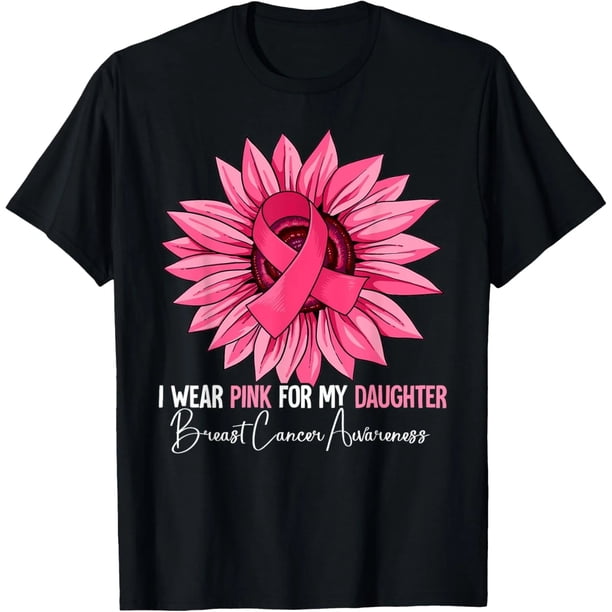 Playera de Mujer: Rosa por Mi Hija - Conciencia del Cáncer de Mama