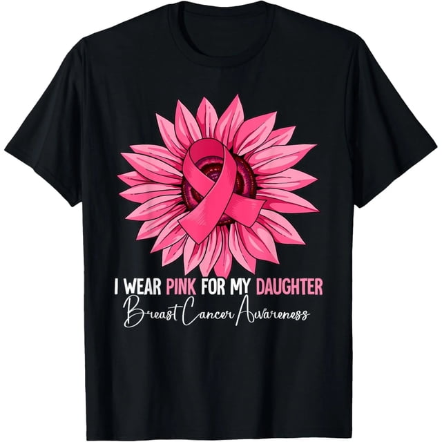 Playera de Mujer: Rosa por Mi Hija - Conciencia del Cáncer de Mama