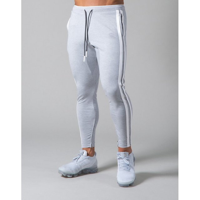 OmicGot Men's Workout Jogger Pants Gym Bodybuilding Running Trousers Pockets