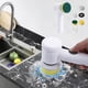 thumbnail image 1 of Cepillo de limpieza giratorio motorizado recargable con 5 cepillos intercambiables para la limpieza de bañeras, azulejos, lavabos y duchas., 1 of 7