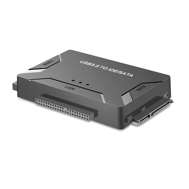 A caja de disco duro Convertidor universal USB3.0 SATA/IDE 2.5in 3.5in (EU)