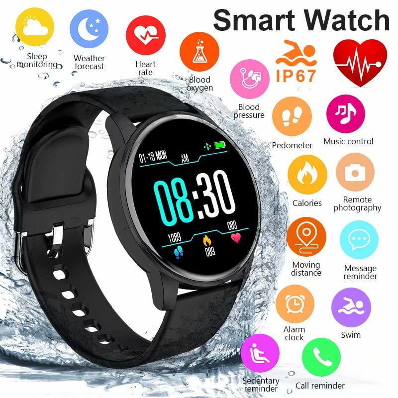 bluetooth smart watch ip67 waterproof