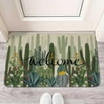 thumbnail image 4 of Welcome Mats Outdoor Cactus Green Door Mat 36" x 24" Non-Slip Washable Mats Indoor Entrance Front Doormat, 4 of 6