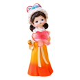 thumbnail image 2 of Estatua tradicional china para niñas, escultura de mesa, figura rústica coleccionable, de resina para dormitorio en casa, para sala de Mariposa Macarena Figuritas de niña de resina, 2 of 7